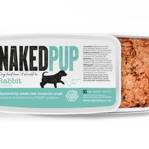 Naked Dog Pup Rabbit 2 x 500g