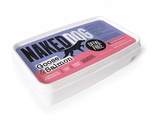 Naked Dog Offal Free Goose and Salmon 2 x 500g
