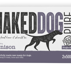 Naked Dog Pure Venison 2 x 500g