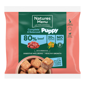 Natures Menu Puppy Beef Nuggets 1kg