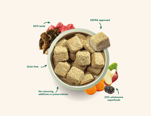 Natures Menu Complete Lamb Nuggets 1 kg