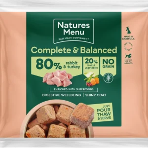 Natures Menu Rabbit & Turkey Nuggets 1 kg