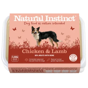 Natural Instinct Chicken and Lamb 2 x 500g