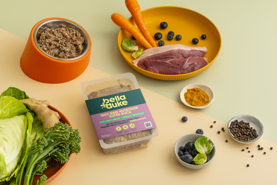 Bella and Duke Superfood Duck