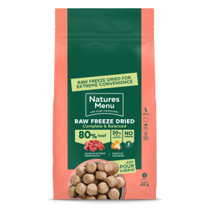 Natures Menu Raw Freeze Dried Nuggets Beef 625g