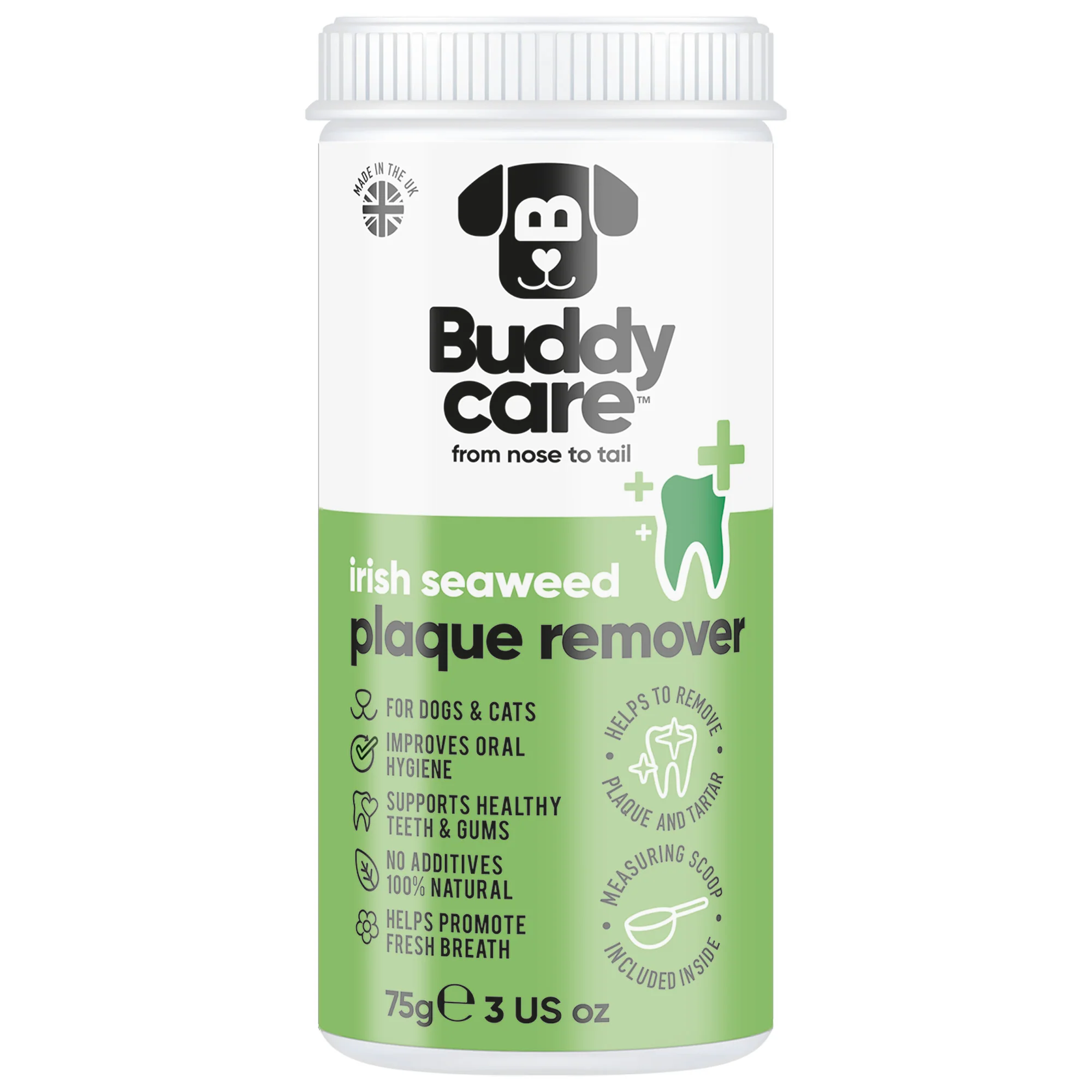 Buddycare Seaweed Plaque remover 75g