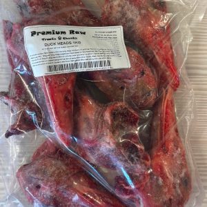 Premium Raw Duck Heads 1kg