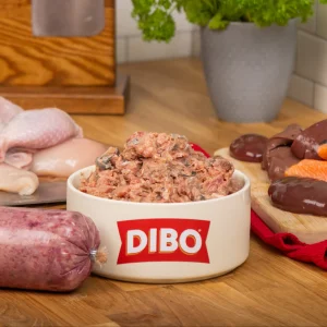 Dibo 80/10/10 Chicken & Salmon Mince 454g