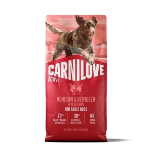 Carnivole Active Venison Reindeer and Wild Boar 1.5kg
