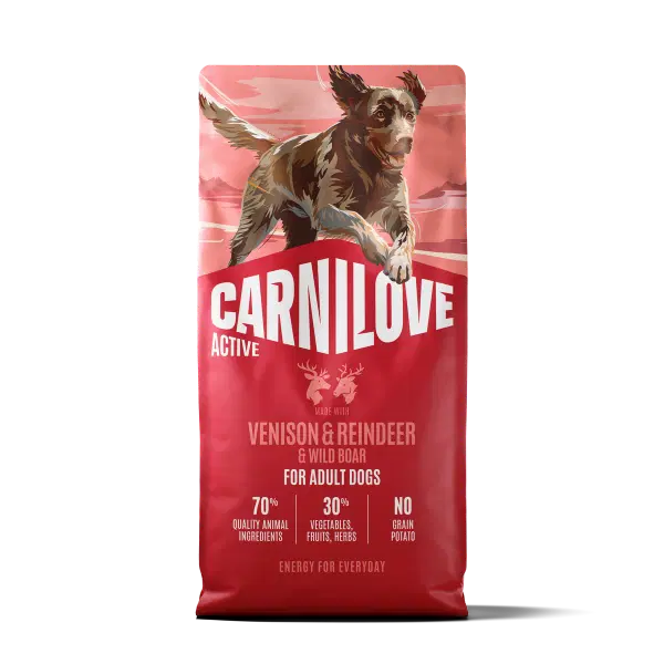 Carnivole Active Venison Reindeer and Wild Boar 1.5kg