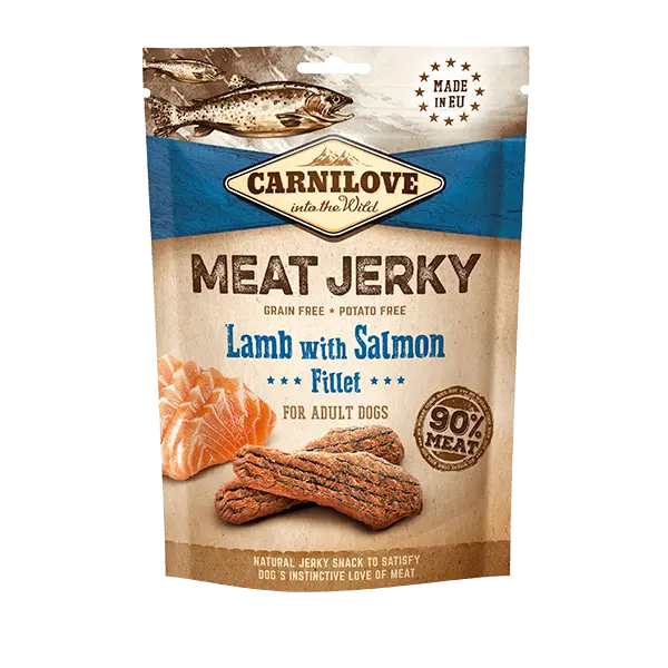 Carnilove Jerky Lamb and Salmon 100g